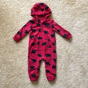 Carter’s Fleece Bear One Piece